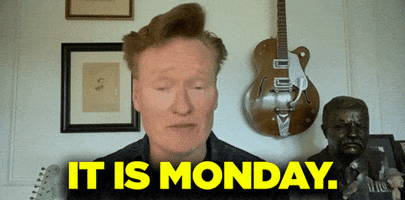 Monday GIF by Team Coco