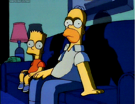Open Seat Simpsons GIF