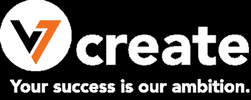 vcreate-online logo branding success create GIF