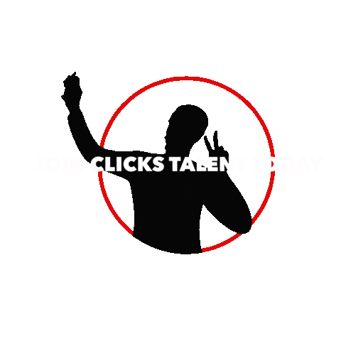 Clicks Talent Sticker
