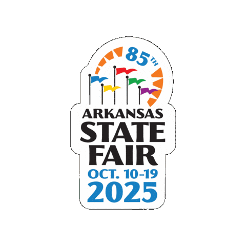 Sticker by Arkansas State Fair