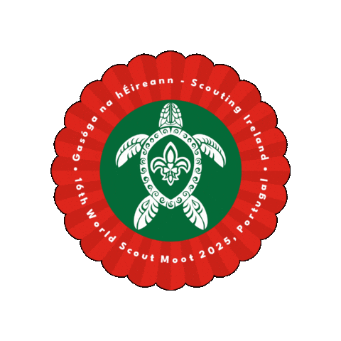 Irish Scouts Sticker by scoutingireland
