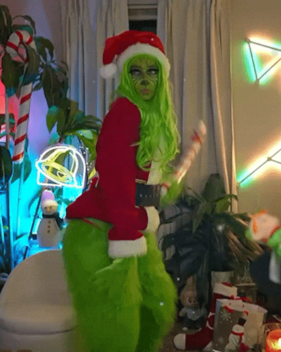 The Grinch Christmas GIF by KoiJay