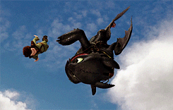how to train your dragon httyd hiccup toothless t of the nightfury GIF