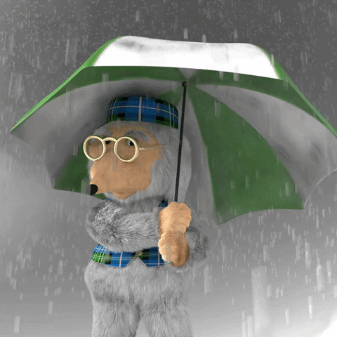 womblesofficial water rain cold weather GIF