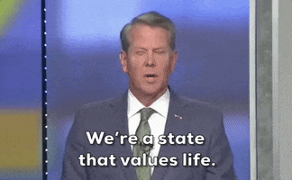 Brian Kemp Abortion GIF by GIPHY News
