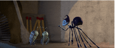 black widow lol GIF by Disney Pixar