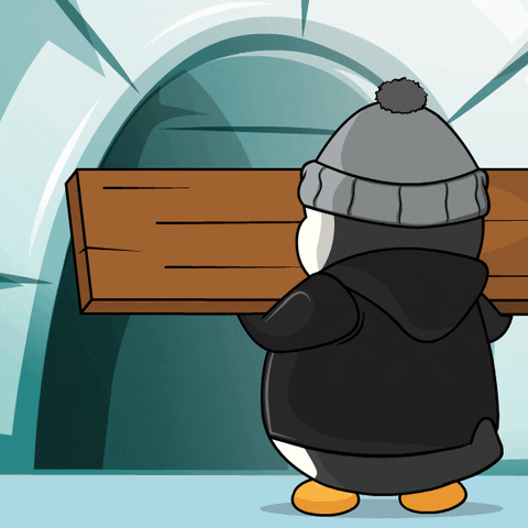 Penguin Lol GIF by Pudgy Penguins