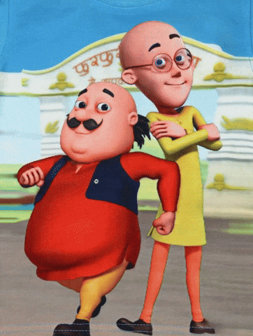 Indian Cartoon Kiss GIF