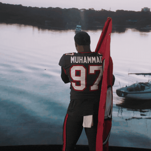 Al-Quadin Muhammad Bucs GIF by Tampa Bay Buccaneers