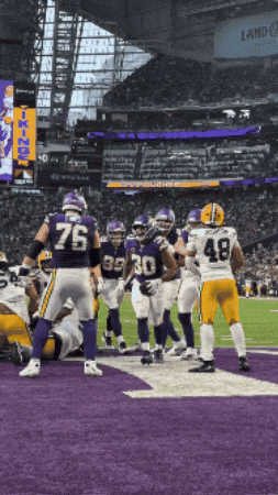 Celebration Touchdown GIF by Minnesota Vikings