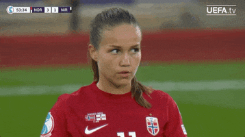 Nervous Womens Football GIF by UEFA
