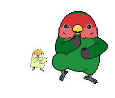 Dance Bird Sticker