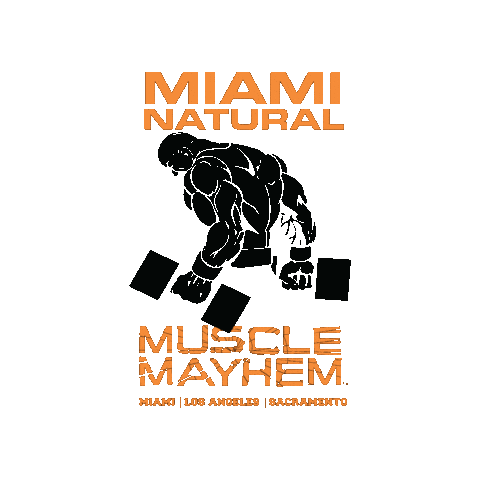Bodybuilding Mayhem Sticker by wnbfofficial