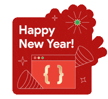 New Year Sticker by Google Developers