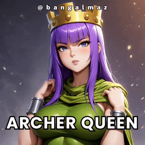Clash Royale Queen GIF
