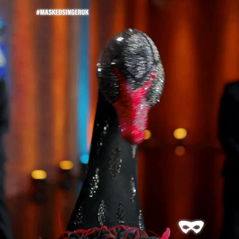Swan GIF by The Masked Singer UK