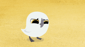 #puffin #rock #puffinrock #baba #sick #puffling #sneezy #bababall GIF by Puffin Rock