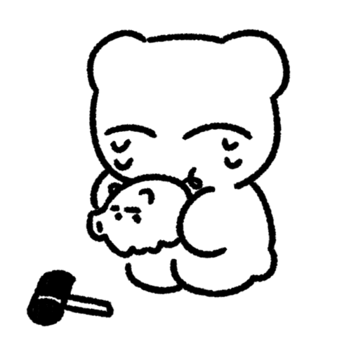 くま Sticker