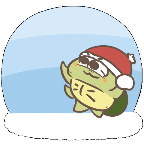 Christmas Snow Sticker