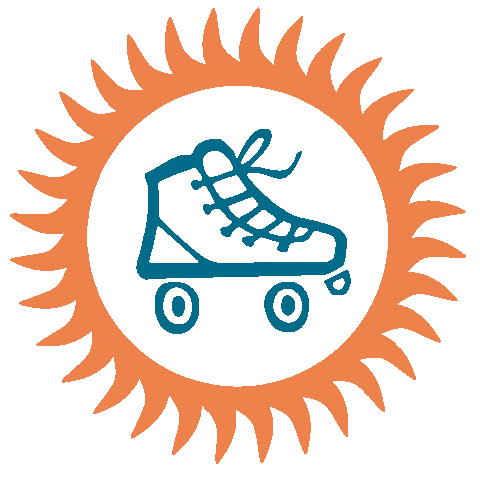 Sol Quads Roller Skate Shop Sticker