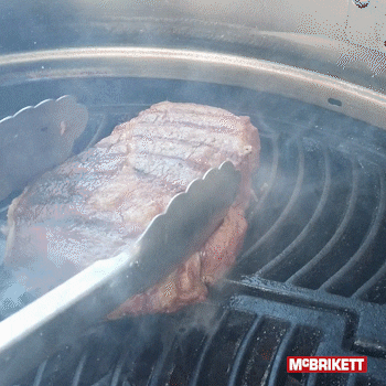 McBrikett bbq foodporn steak lecker GIF