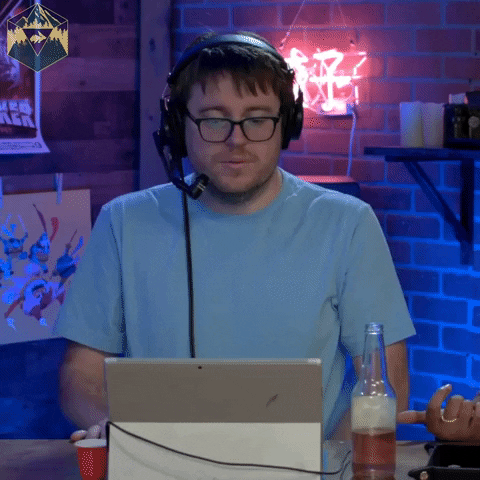 Disagree Dungeons And Dragons GIF by Hyper RPG