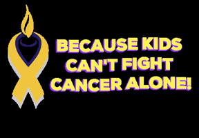 Go Gold Cancer GIF by Candlelighters NYC
