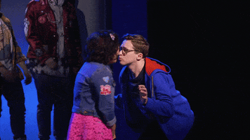 Broadway Kiss GIF by Be More Chill Musical
