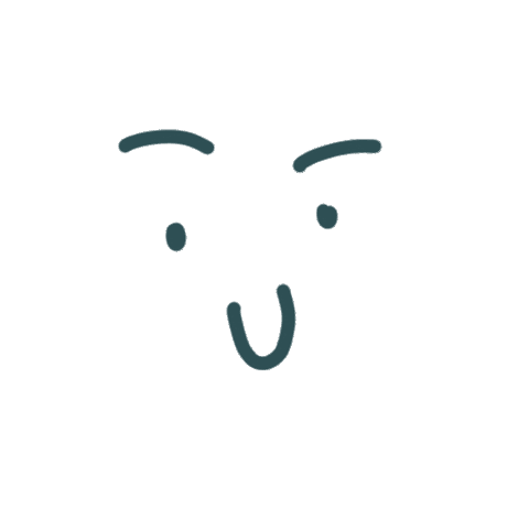 Happy Illustration Sticker