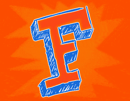 Orange F GIF by University of Florida