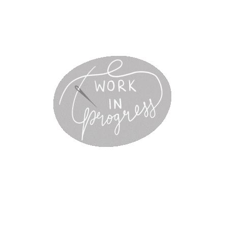Wip Sticker by Cabrini Roy