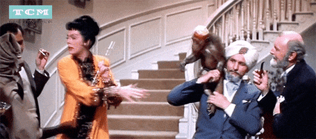 comedy film party GIF by Turner Classic Movies