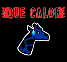 giraffe calor GIF by girafon bleu.
