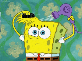 Hair Morning GIF by SpongeBob SquarePants