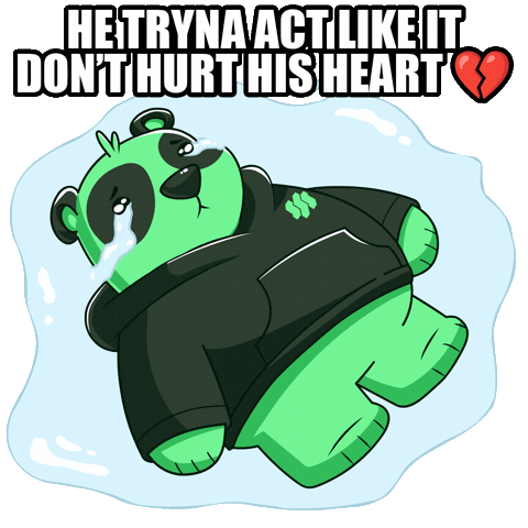 Heartbreak Crying Sticker by SuperVerse