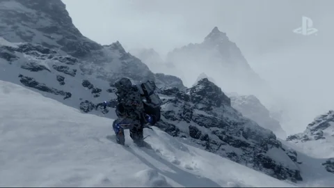 Norman Reedus Snow GIF by PlayStation