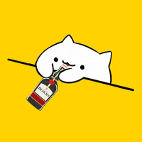 Cat Drinking Gif By Licor Beirao Find Share On Giphy