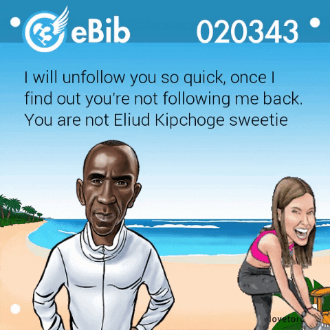 Marathoner Running Humor GIF by eBibs
