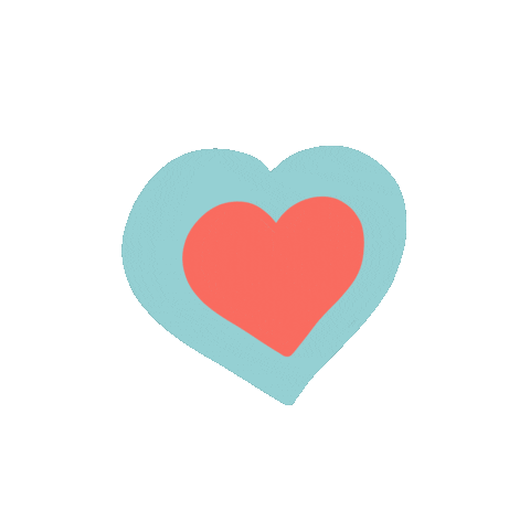 Heart Love Sticker by ayangcempaka