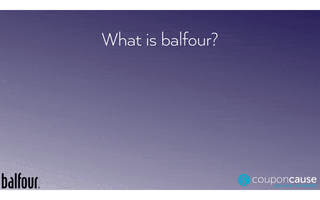 Faq Balfour GIF by Coupon Cause