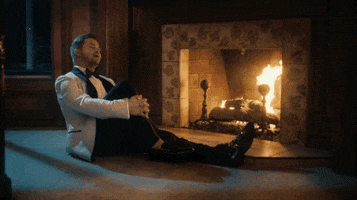 Red Sky Fireplace GIF by Hunter Hayes