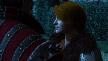 sigridstorrada party gaming romance the witcher GIF