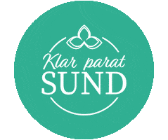 klar parat sund Sticker