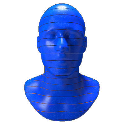 3D Man Sticker by getrichnever
