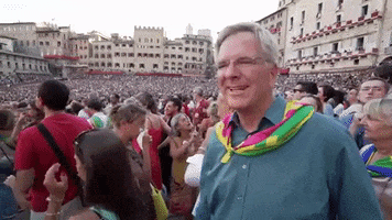 ricksteves reaction happy yes excited GIF