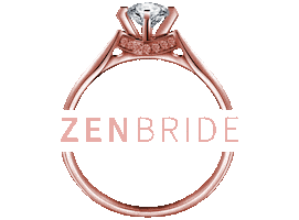 Wedding Bride Sticker by Zen Day