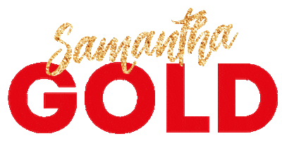 Samantha Gold Sticker
