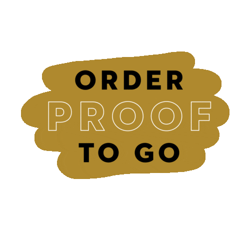 Proof Kitchen + Lounge Sticker