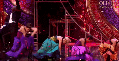 Moulin Rouge Dancing GIF by Official London Theatre